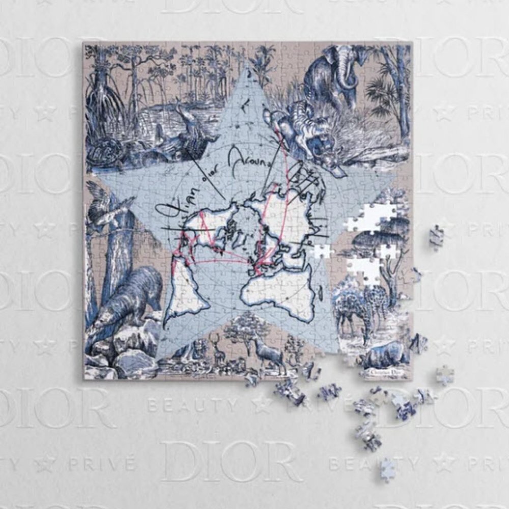 NIB Dior Around the World 500-Piece Puzzle Factory Sealed